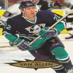 Shaun Van Allen - 1995 Fleer Corp Hockey Card